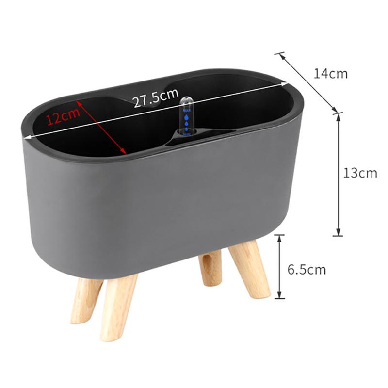 インジケーター付き屋内植物,木の脚,花,容器,滑り止め,通気 - Automatic Plant Waterer のレビューと価格