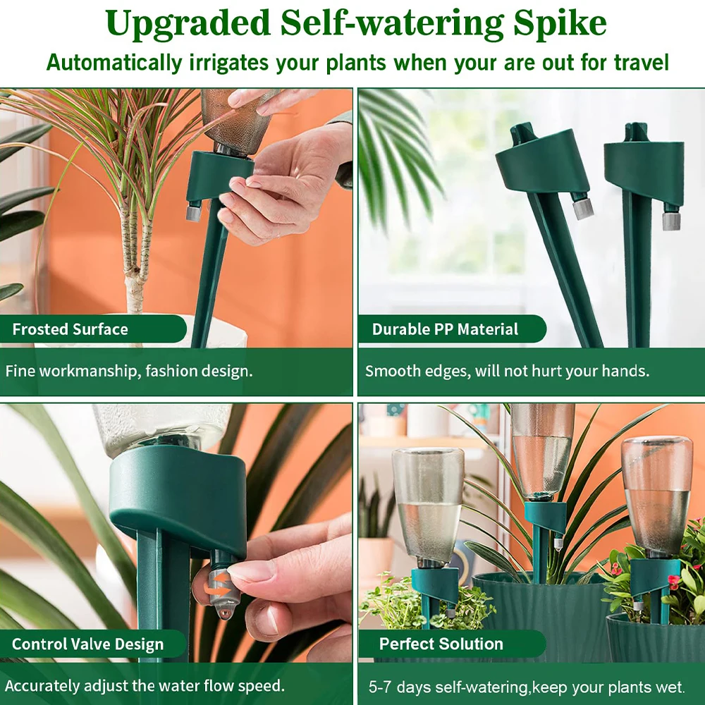 1個入り 自動給水ステーク 家庭用点滴灌漑 植物への自動給水 - Automatic Plant Waterer のレビューと価格